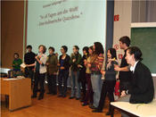 Farewell Ceremony of FUBiS in Winter 2008