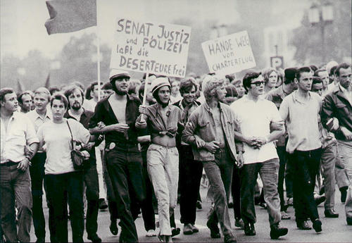 Demonstration in West-Berlin, 1969