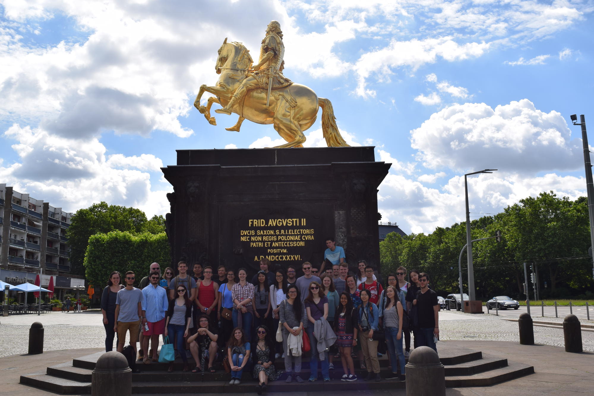 Goldener Reiter, Dresden
