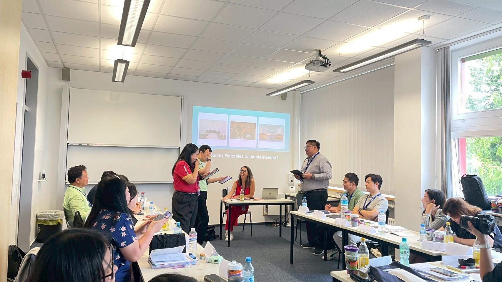 Classes on the Lankwitz Campus of Freie Universität